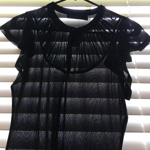 The Limited sheer top, size S, NWT